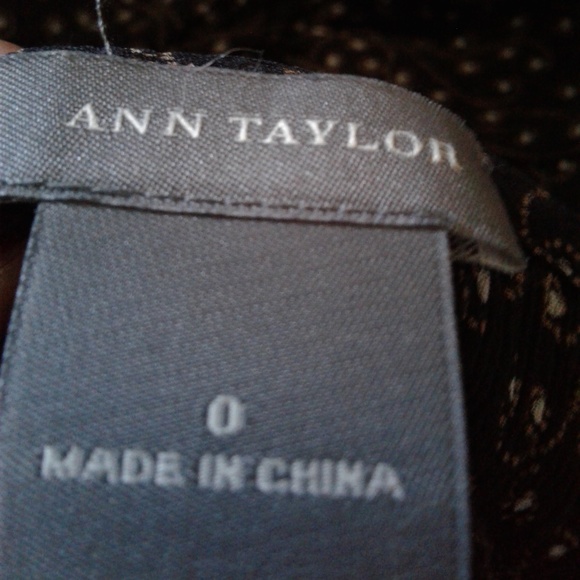 Pure Silk Ann Taylor Top - Picture 6 of 7